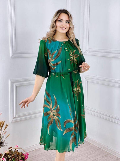 💕💕【S-5XL】 2024 Rochie elegantă imprimată