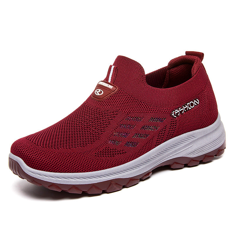 【36-41】Pantofi sport anti-alunecare, cu arc pentru femei, respirabili【50% REDUCERE】