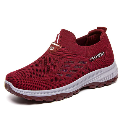 【36-41】Pantofi sport anti-alunecare, cu arc pentru femei, respirabili【50% REDUCERE】