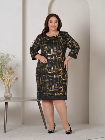 🍑😍【S-5XL】Rochie fermecătoare de toamnă plus