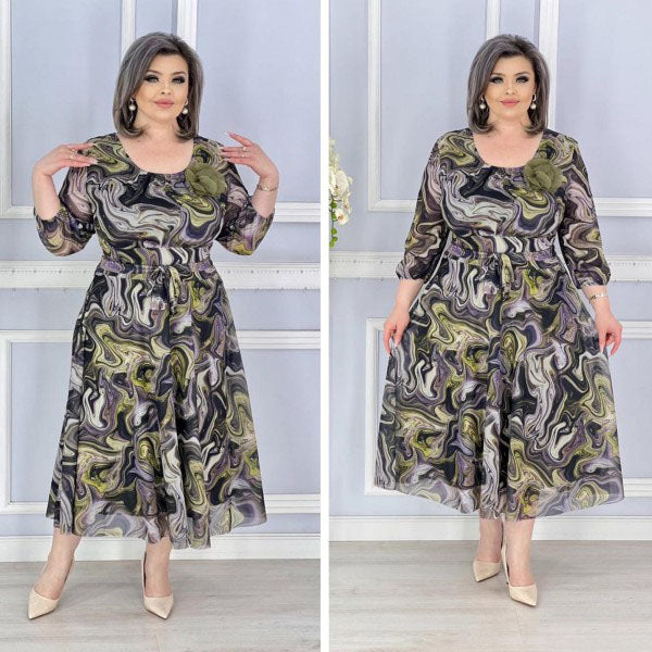 💟🔥【S-5XL】2024 noua rochie eleganta si confortabila