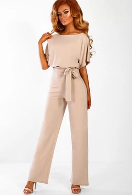 🌸【S-3XL】Eleganță jumpsuit cu șireturi