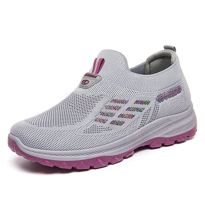 【36-41】Pantofi sport anti-alunecare, cu arc pentru femei, respirabili【50% REDUCERE】