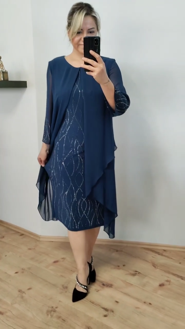 【S-5XL】🌷🔥2024 rochie din sifon fashion