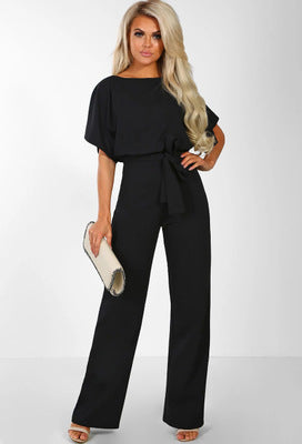 🌸【S-3XL】Eleganță jumpsuit cu șireturi