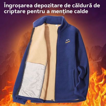 🔥🔥【XL-5XL】Shaker Jacheta bărbați căptușit îngroșat Windproof jacheta cald îmbrăcăminte de iarnă