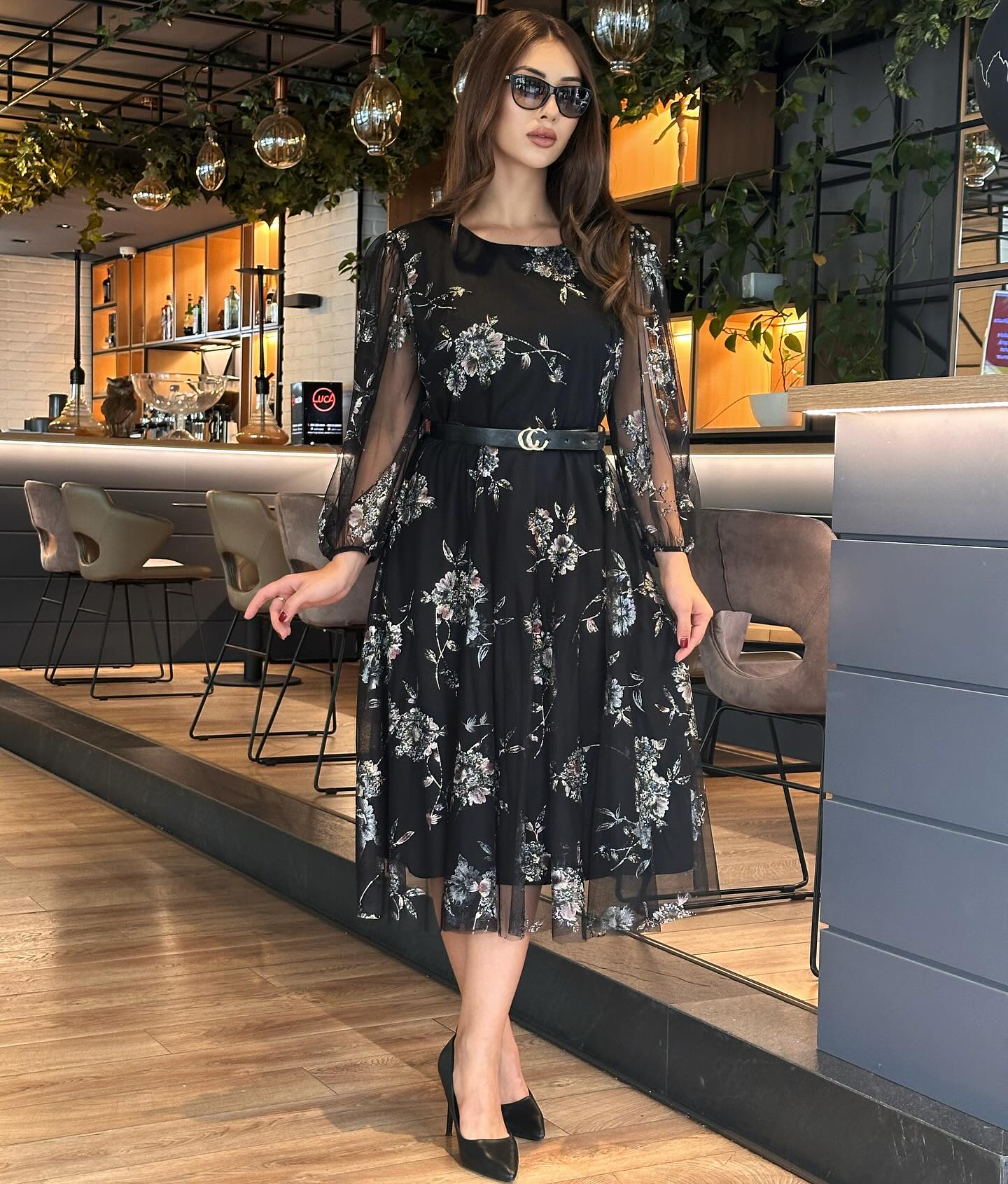 【S-5XL】👗Rochie nouă de vară elegantă din tul floral