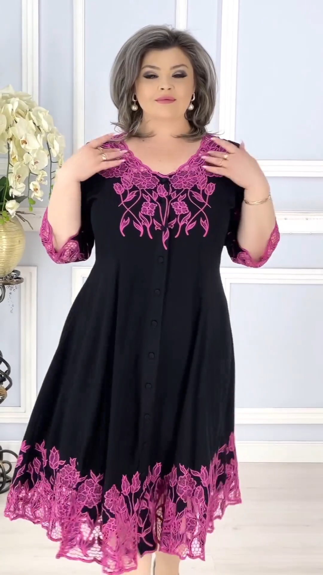 【S-5XL】🔥🥰2024 Rochie Multicolor Simplu Plus Size