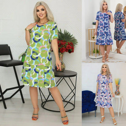 💝【S-5XL】Rochie la modă de înaltă calitate 3674271