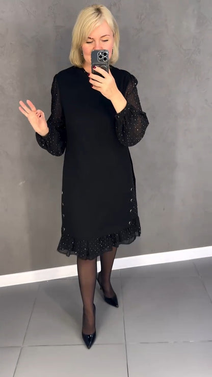 💖💖【S-5XL】🍁🍂Stil nou de toamnă și iarnă elegant de înaltă calitate, rochie