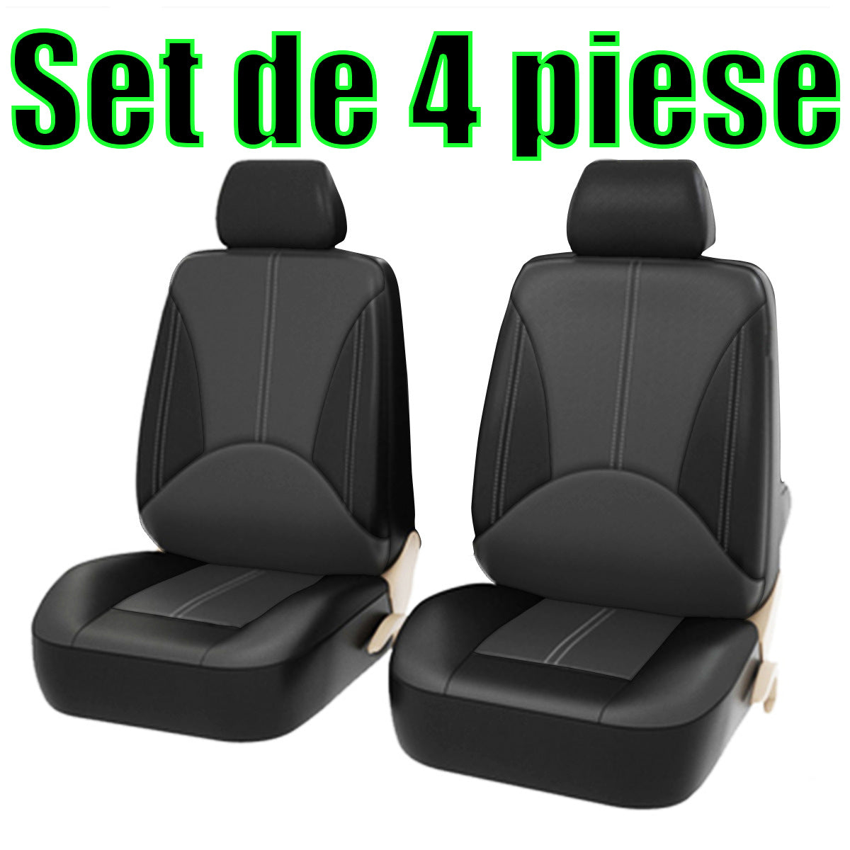 🚗🚗Set universal de huse de scaun auto din piele moale