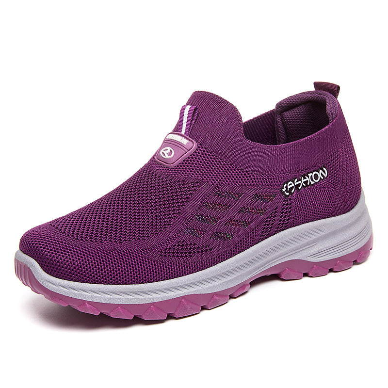 【36-41】Pantofi sport anti-alunecare, cu arc pentru femei, respirabili【50% REDUCERE】