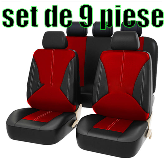 🚗🚗Set universal de huse de scaun auto din piele moale