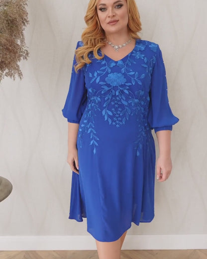 👗【S-3XL】Rochie cu temperament elegant, confortabilă și de înaltă calitate.